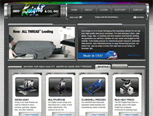 Tablet Screenshot of geoknight.com